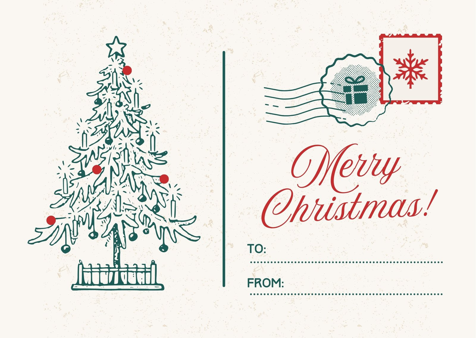 Free Custom Printable Christmas Card Templates | Canva with regard to Free Printable Christmas Card For Wife