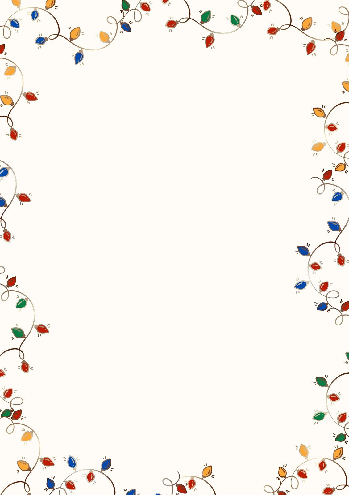 Free Customizable Christmas Page Border Templates | Canva regarding Christmas Border Template Printable