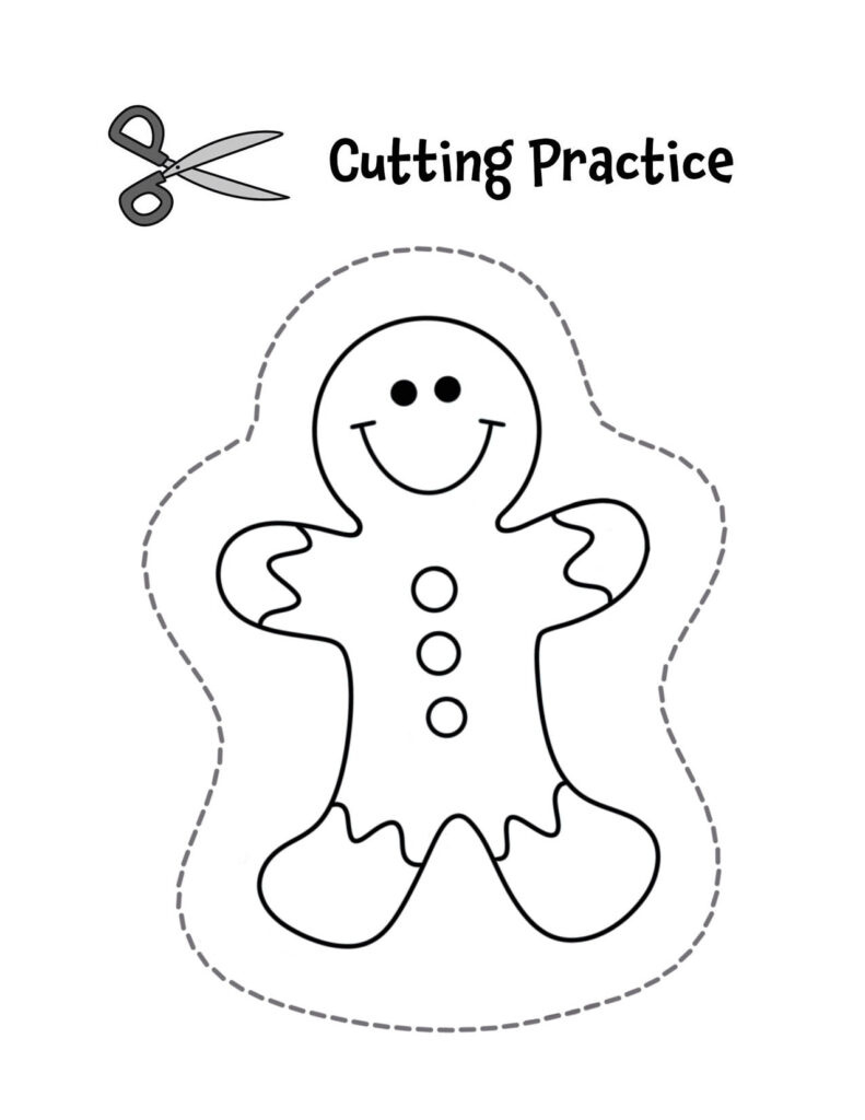 Free December Worksheets For Preschool! ⋆ The Hollydog Blog regarding December Tracing Printable