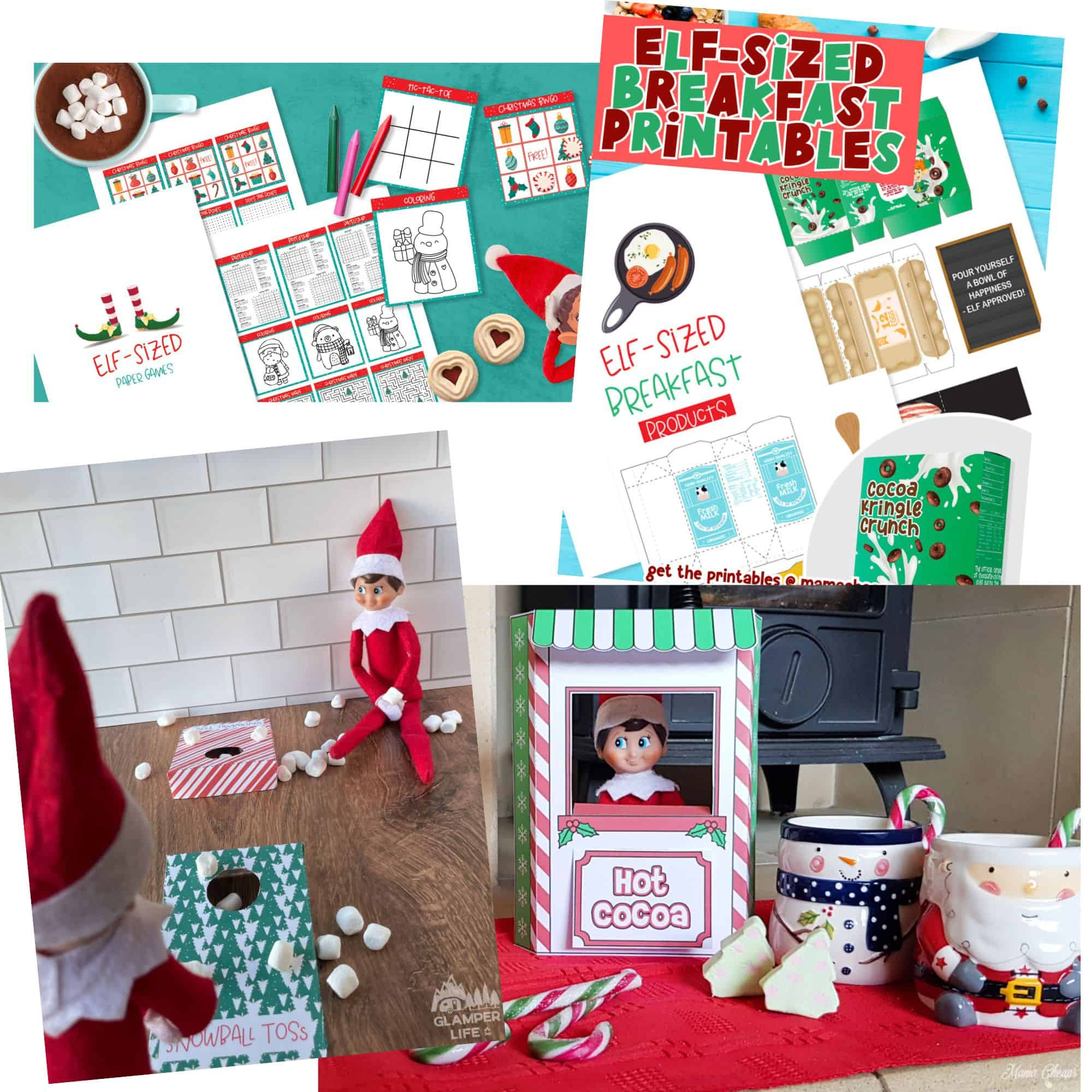 Free Elf On The Shelf Printables For Quick And Easy Setups - Mama inside Easy Elf On The Shelf Printable Props