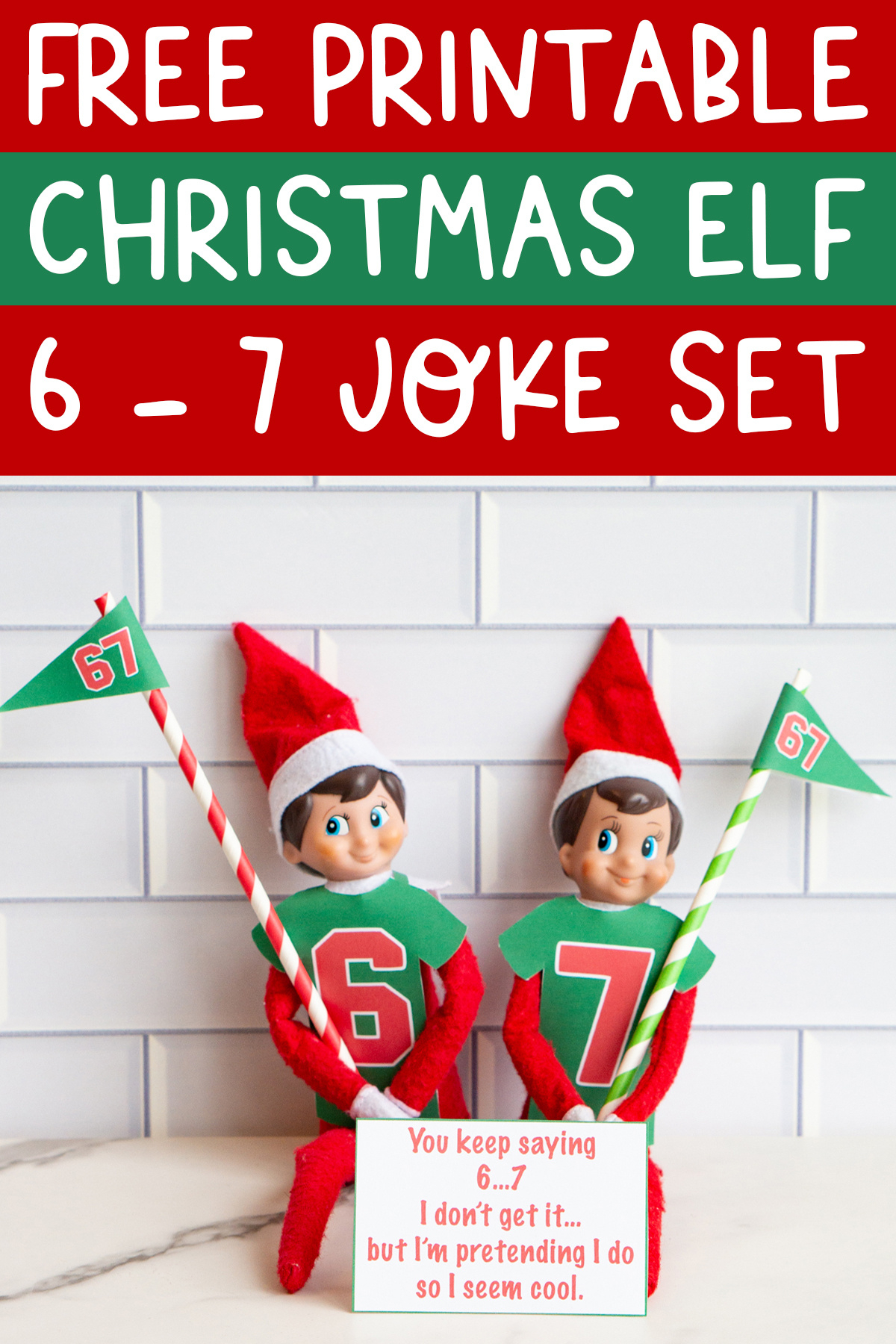 Free Funny 6 7 Elf On The Shelf Printables (Notes Included) pertaining to Printable Elf On The Shelf 67
