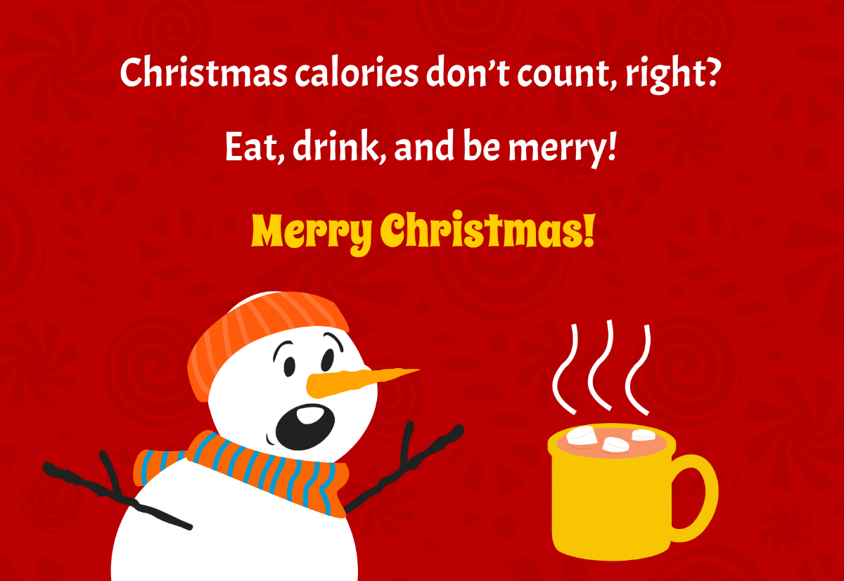 Free Funny Christmas Card Template To Edit Online in Printable Funny Christmas Card Free