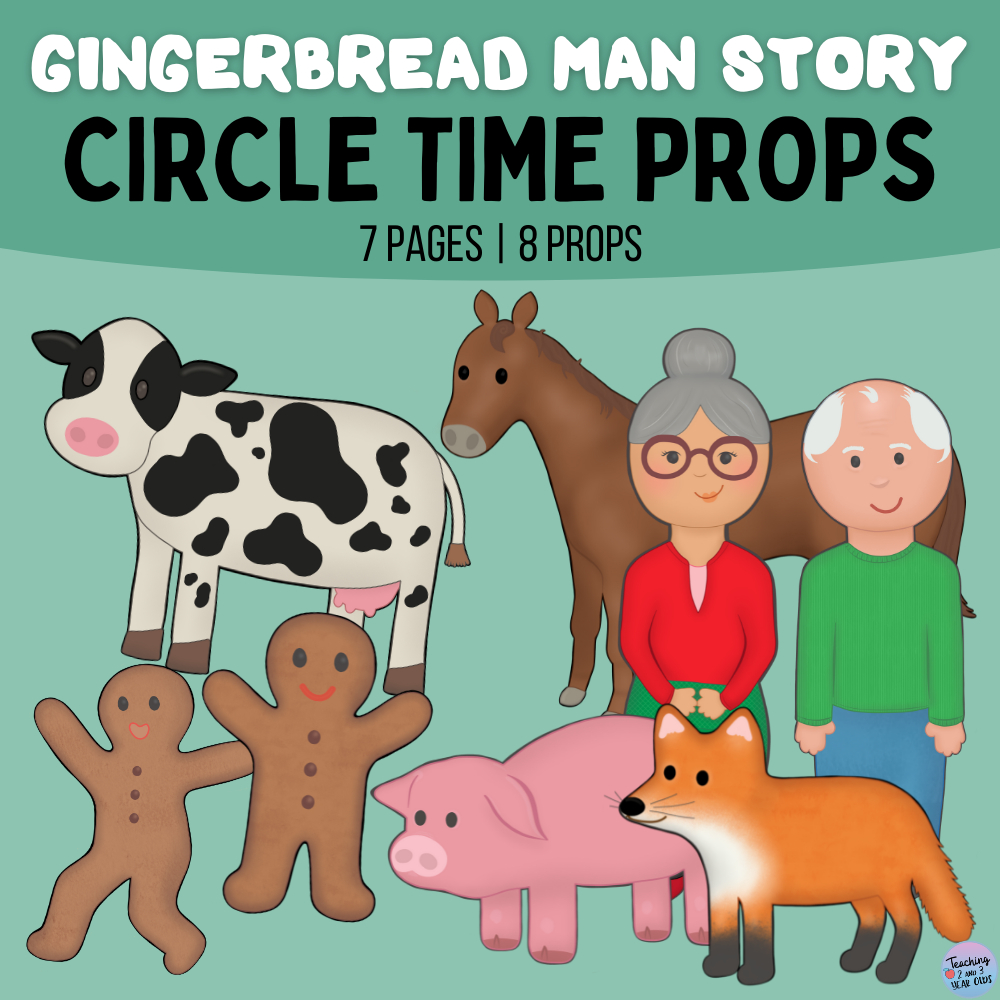 Free Gingerbread Printable with Free Printable Gingerbread Man Story