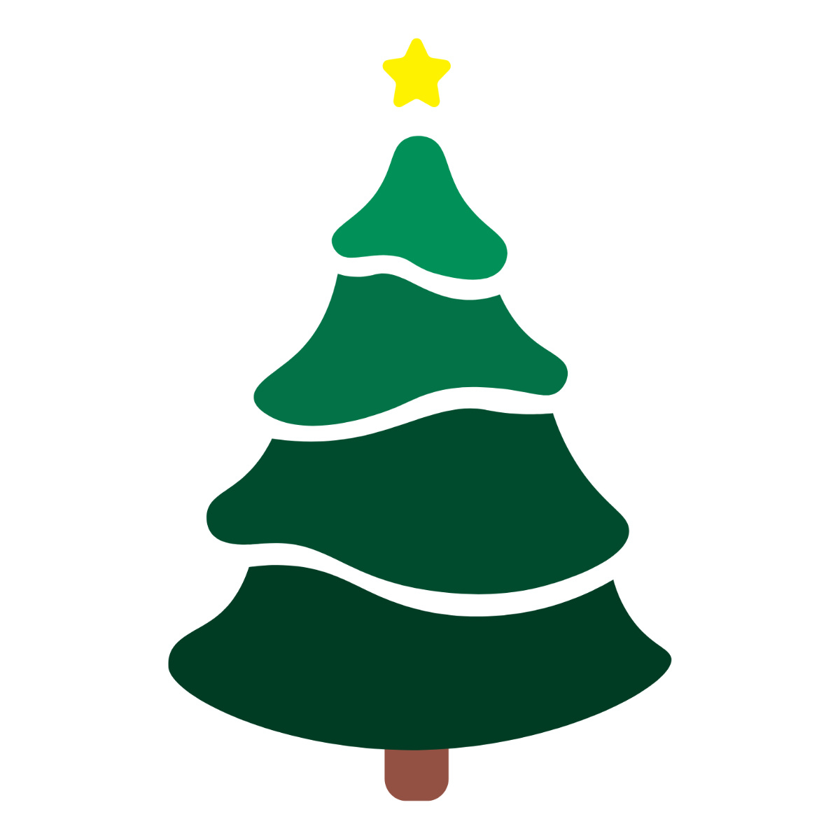 Free Green Christmas Tree Clipart Template To Edit Online throughout Printable Green Christmas Tree