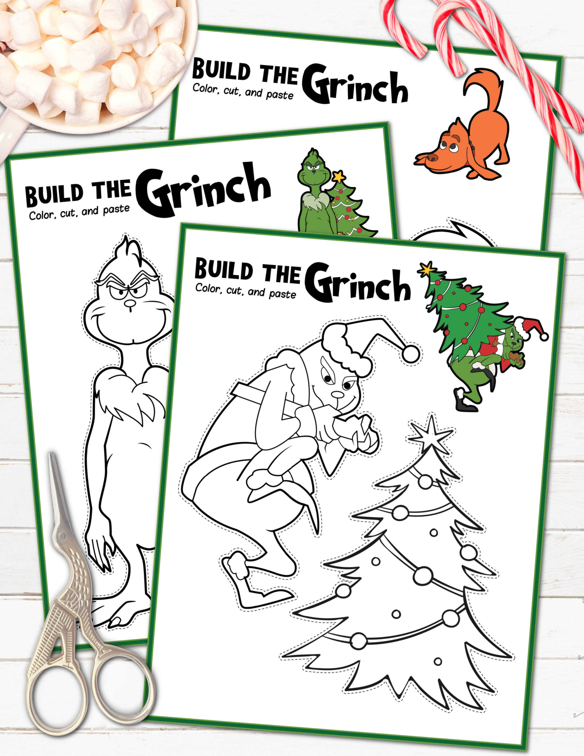 Free Grinch Printable Activities - A Country Girl'S Life intended for Free Printable Grinch Worksheets