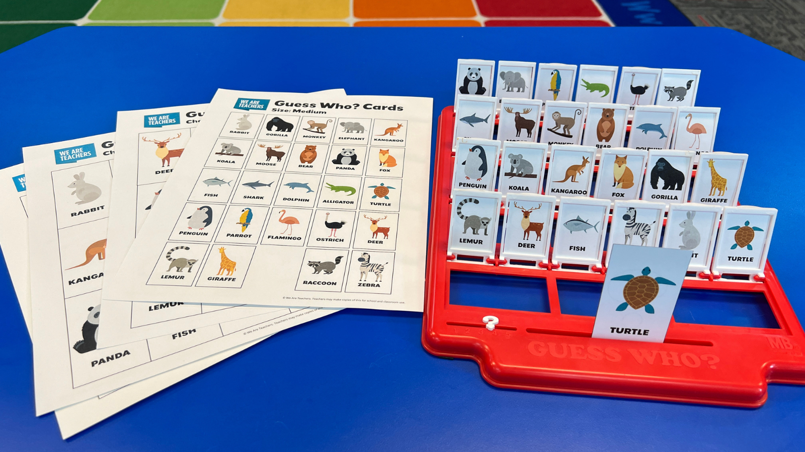 Free Guess Who Template For Teachers throughout Guess Who Free Printables