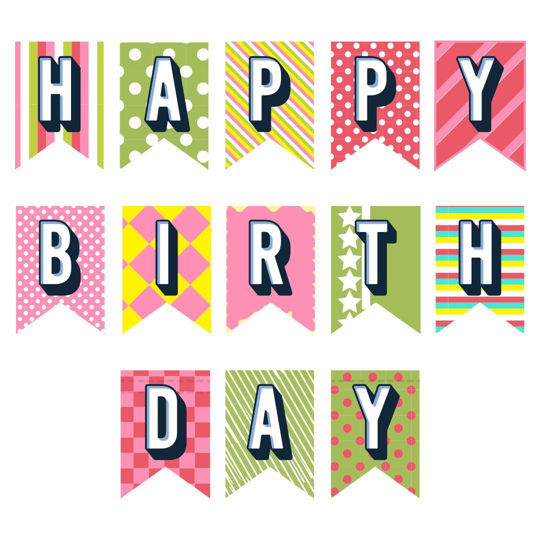 Free Happy Birthday Printable Letters Free, Download Free Happy with regard to Free Happy Birthday Printable Letters