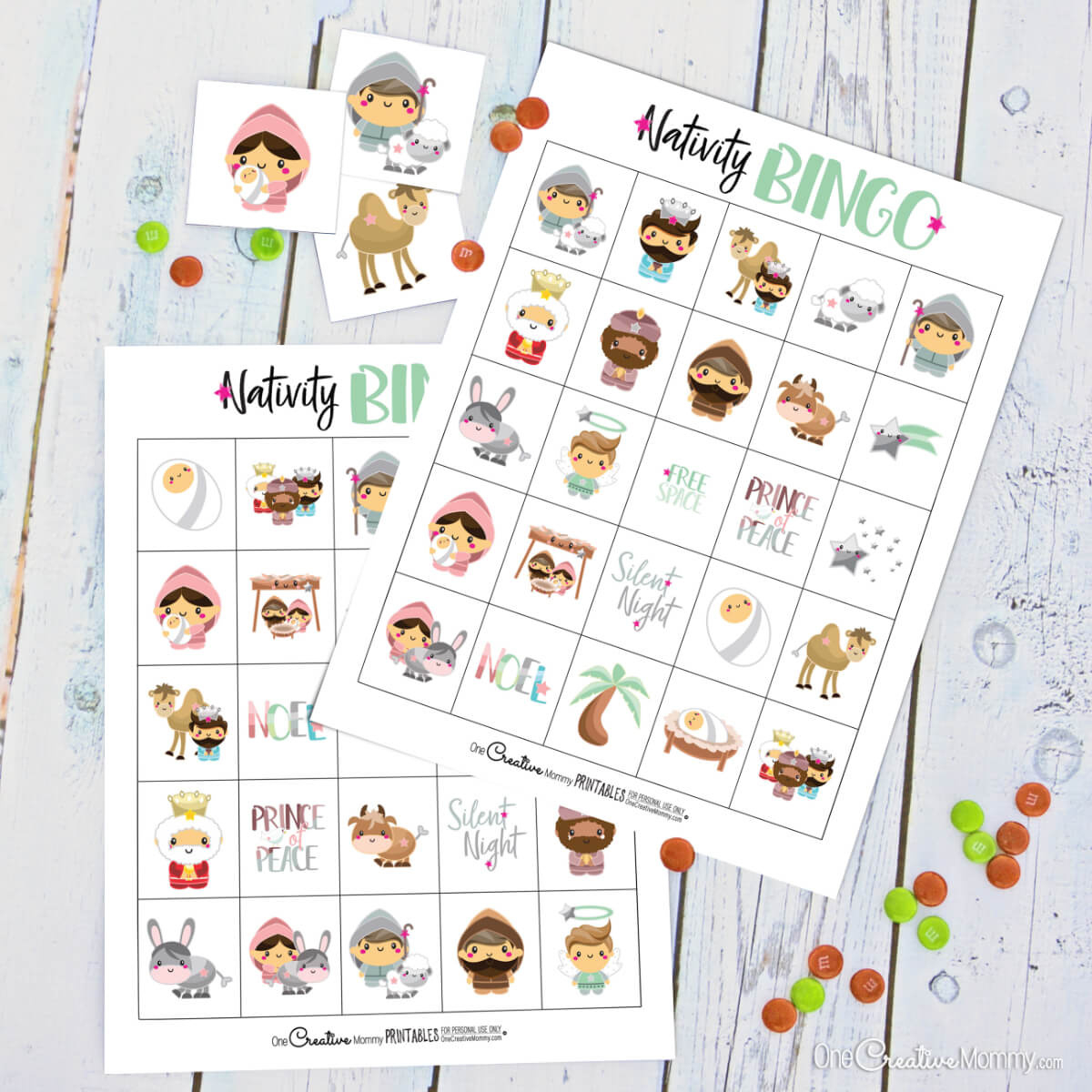 Free Nativity Bingo Game Just In Time For Christmas! - within Free Printable Christian Christmas Bingo Card