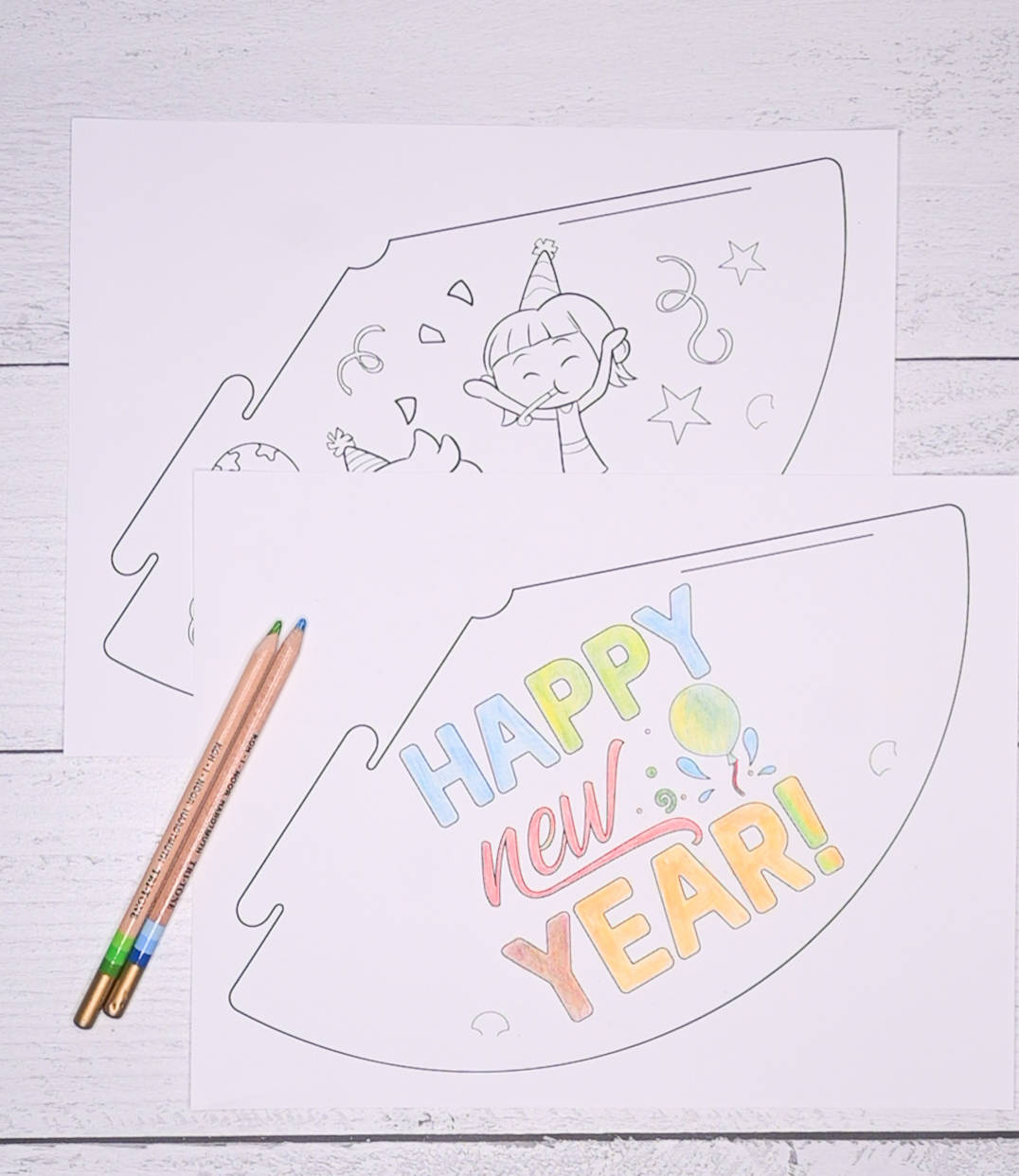 Free New Year&amp;#039;S Hat Printable - The Artisan Life in New Year&amp;amp;#039;s Party Hat Printable