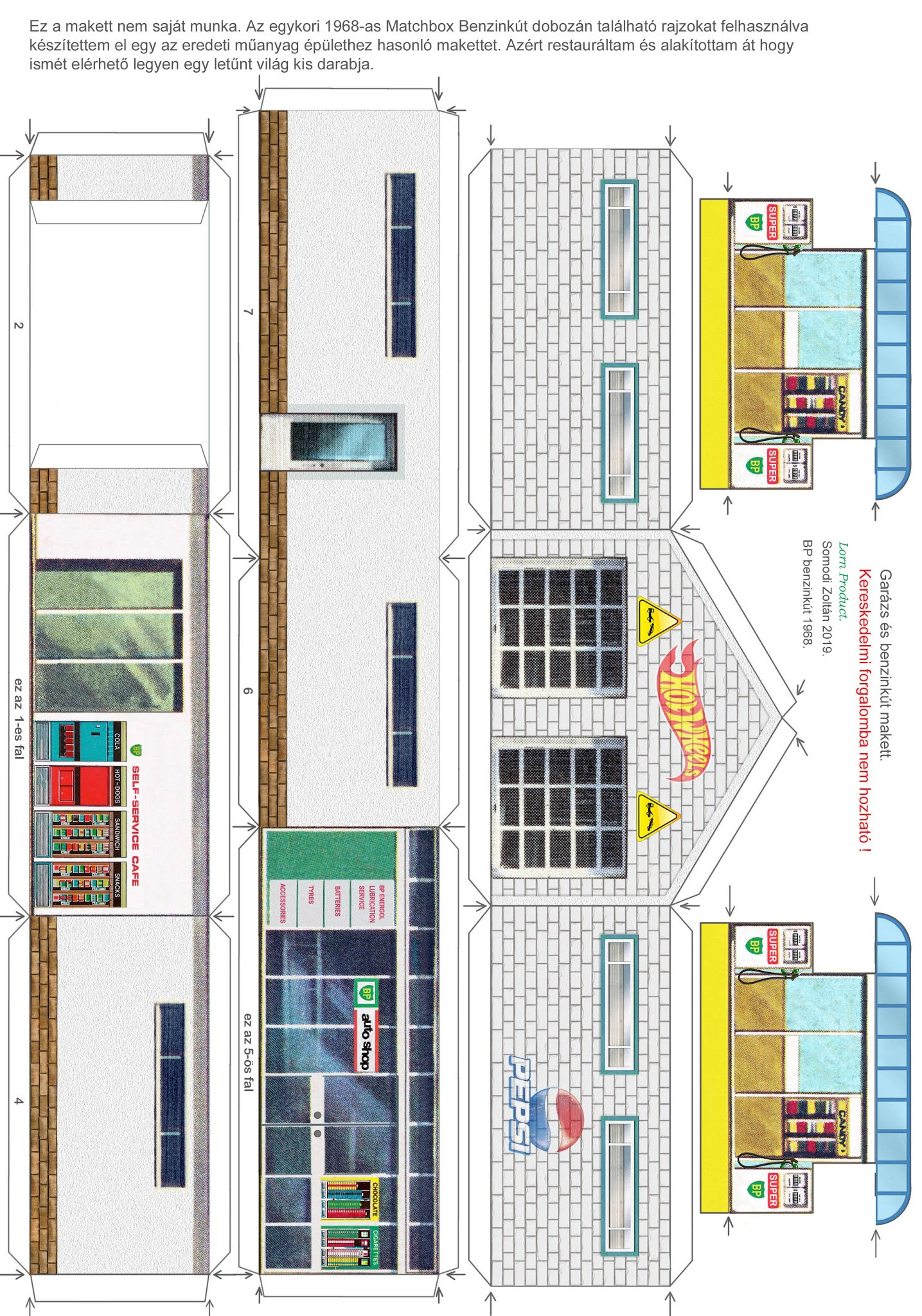 Free Paper Models 1/64 Scale throughout Free Printable 1-64 Diorama