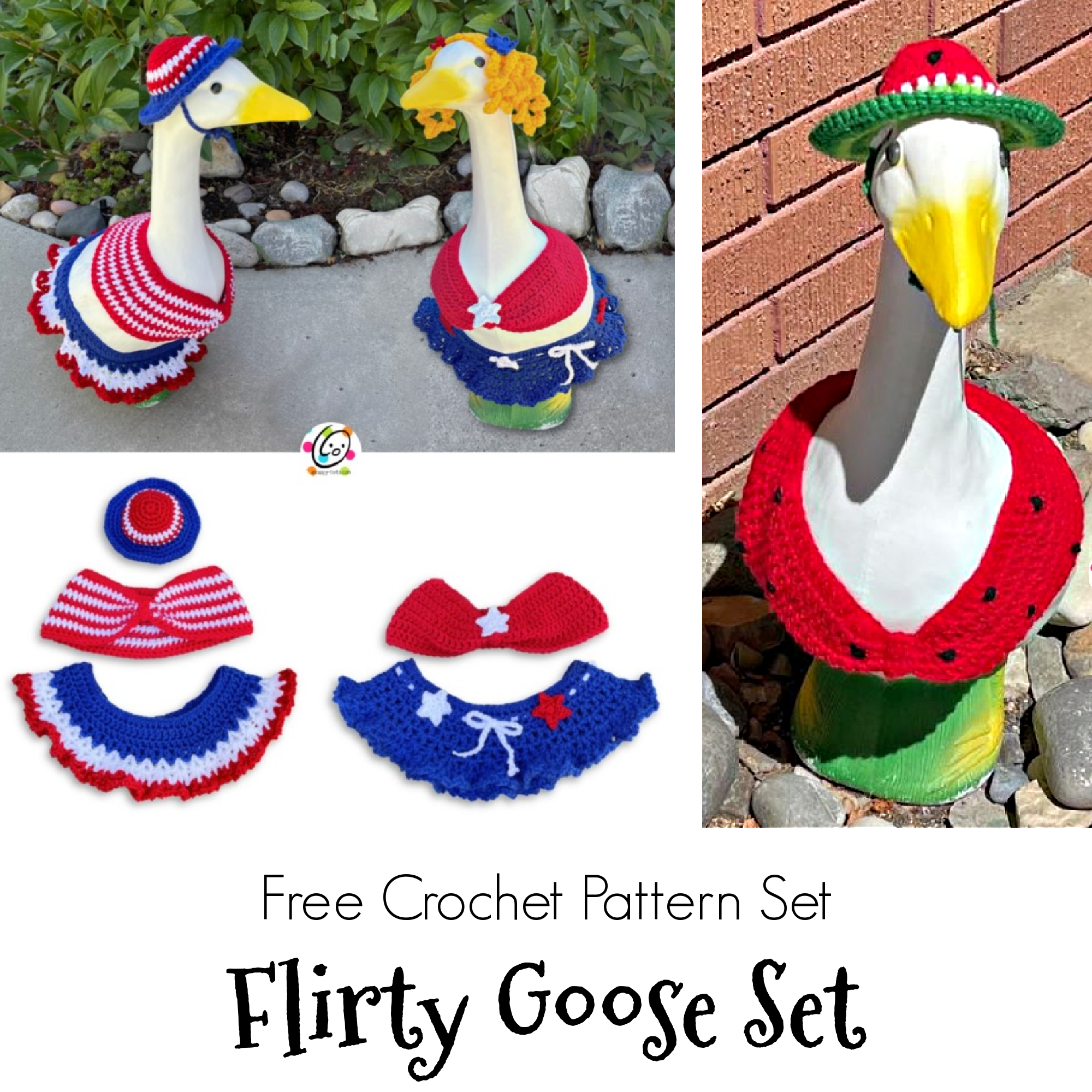 Free Pattern: Flirty Goose Set - Snappy Tots inside Free Printable Goose Clothes Patterns