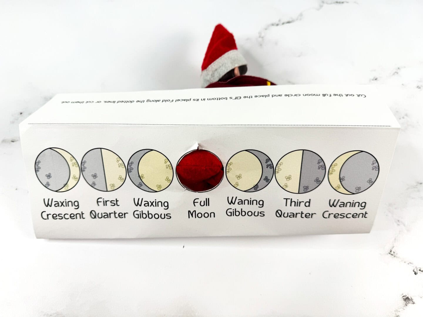 Free Phases Of The Moon Elf On The Shelf Printable in Phases Of The Moon Elf On The Shelf Printable Free