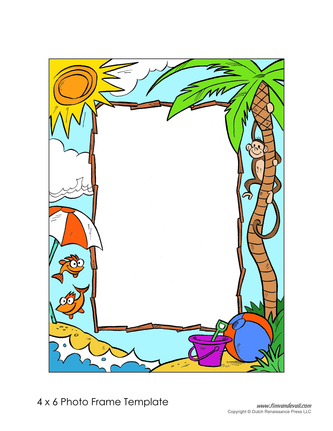 Free Photo Frame Templates - Make Your Own Photo Frame regarding Free Printable Frame Templates