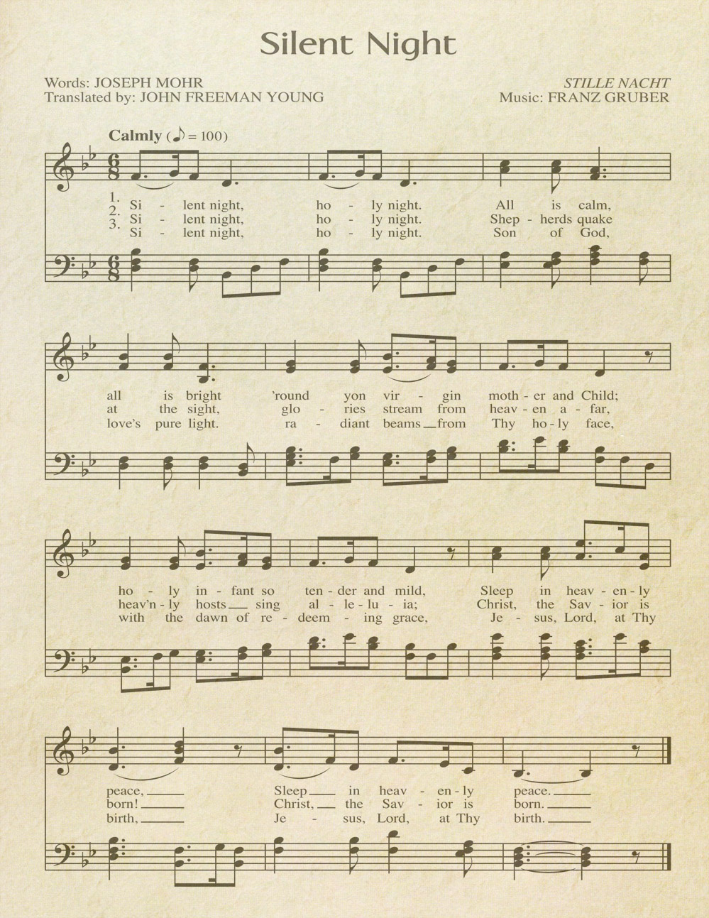 Free Printable “Aged” Music Sheets | Celebrating Holidays regarding Printable Christmas Song Sheets