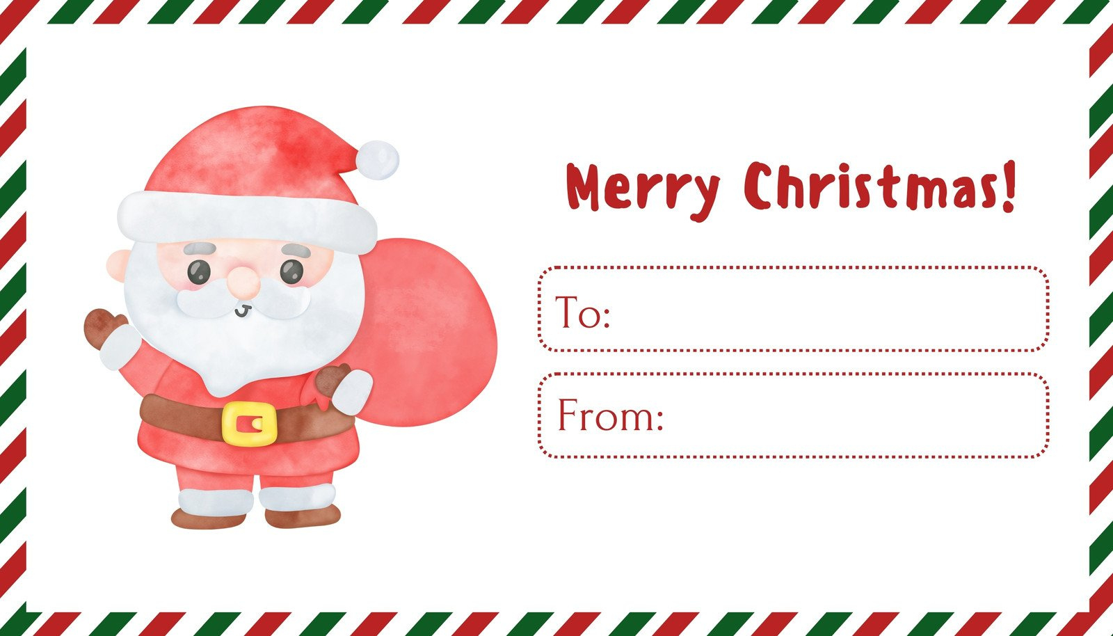 Free, Printable And Customizable Gift Tag Templates | Canva intended for Christmas Price Tags Printable Free