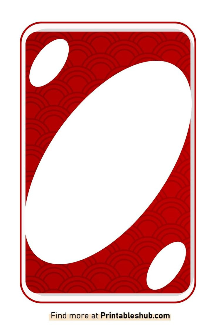 Free Printable Blank Uno Cards Template [Pdf] - Printables Hub with regard to Free Blank Uno Card Template