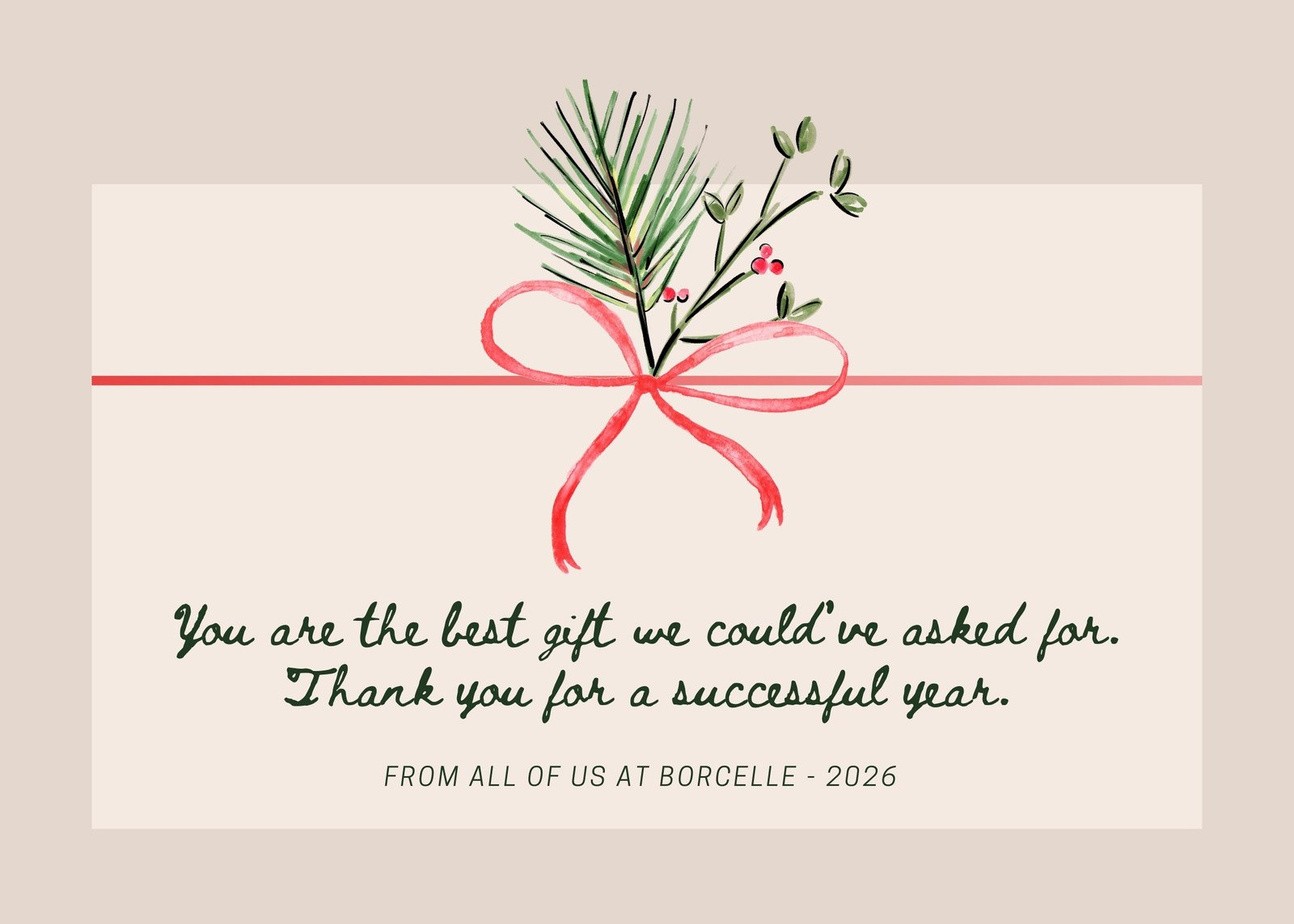 Free Printable Business Holiday Card Templates | Canva with regard to Christmas Card Messages Printable