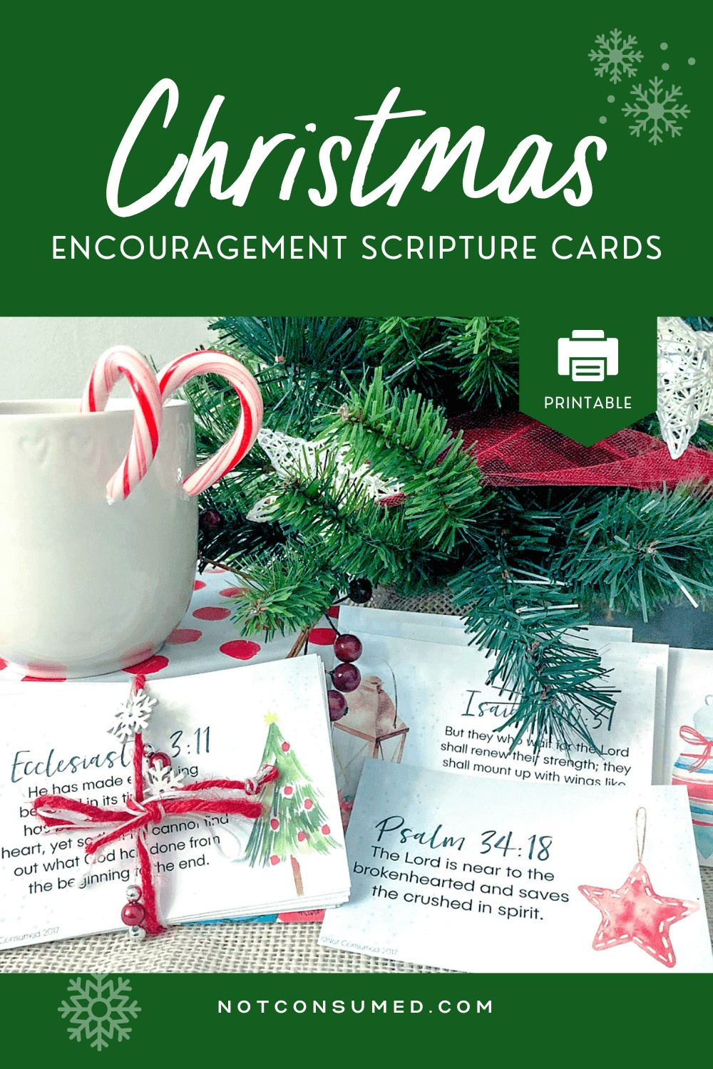Free Printable Christmas Bible Verses Cards intended for Free Printable Christmas Bible Verses