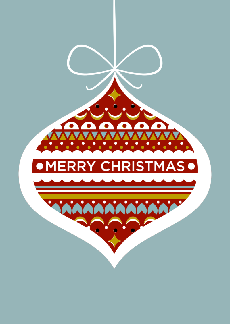 Free Printable Christmas Card – Work Over Easy inside Printable Free Christmas Card to Download