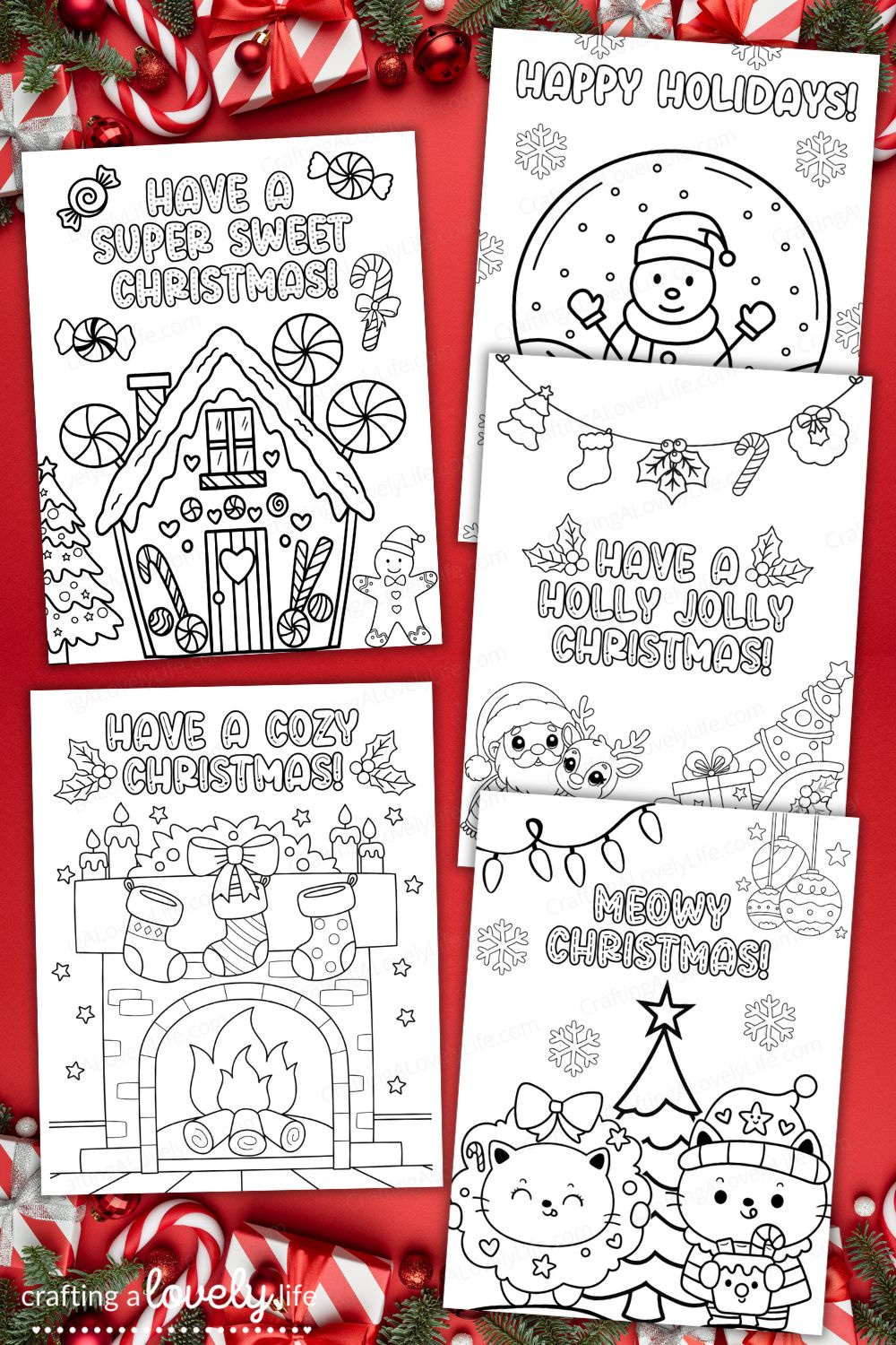 Free Printable Christmas Cards To Color with Printable Christmas Card Template For Kids
