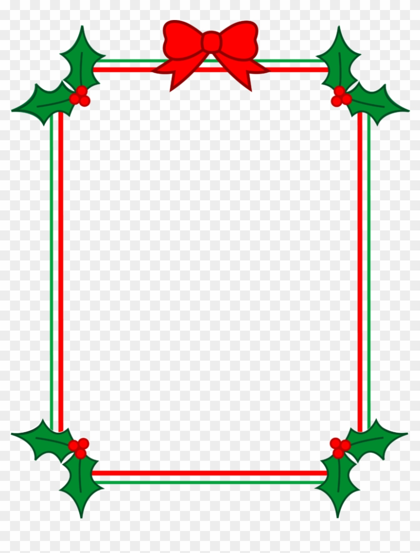 Free Printable Christmas Clip Art Summer Clipart - Christmas inside Christmas Border Clipart Free Printable