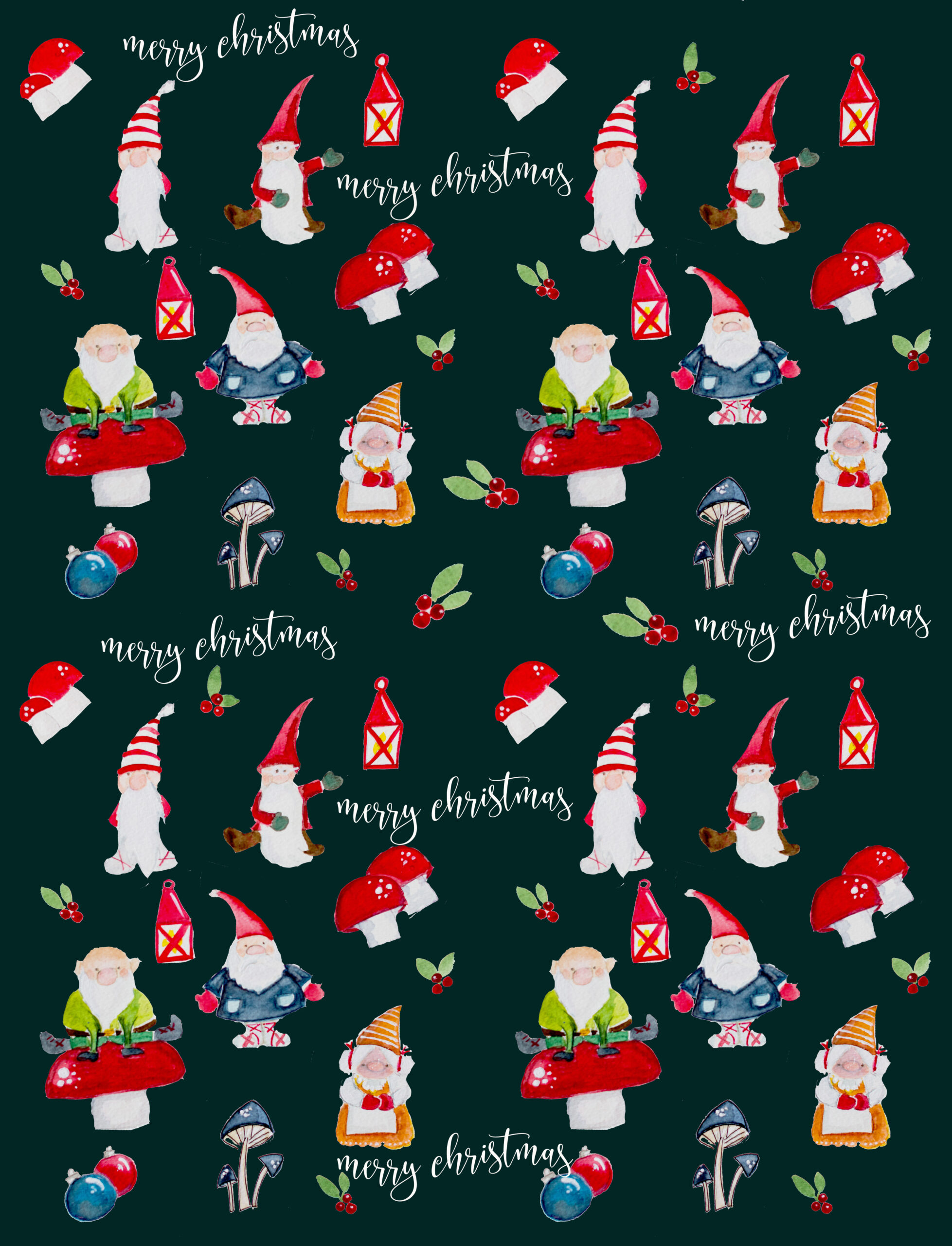 Free Printable Christmas Gift Wrap pertaining to Christmas Wrapper Free Printable