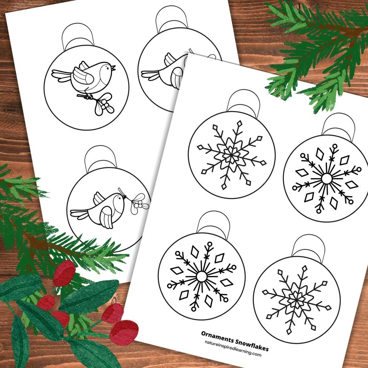 Free Printable Christmas Ornament Coloring Pages with regard to Ornament Coloring Pages Printable