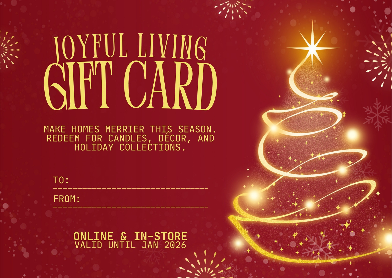 Free, Printable Custom Christmas Gift Certificate Templates | Canva in Christmas Gift Card Printable At Home