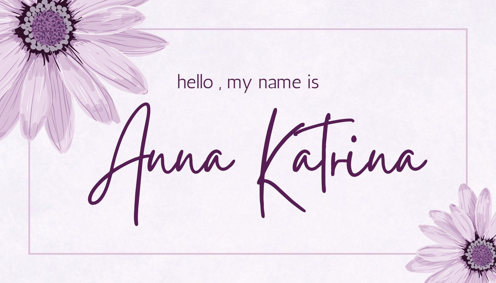 Free, Printable, Customizable Name Tag Templates | Canva within Free Printable Door Name Plate Template