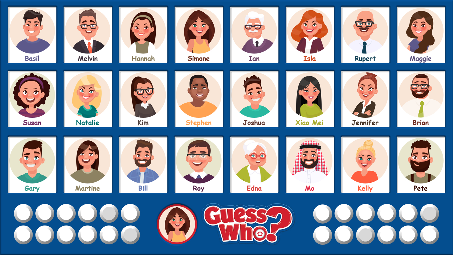 Free Printable Guess Who Template Editable Guess Who? Powerpoint for Guess Who Free Printables