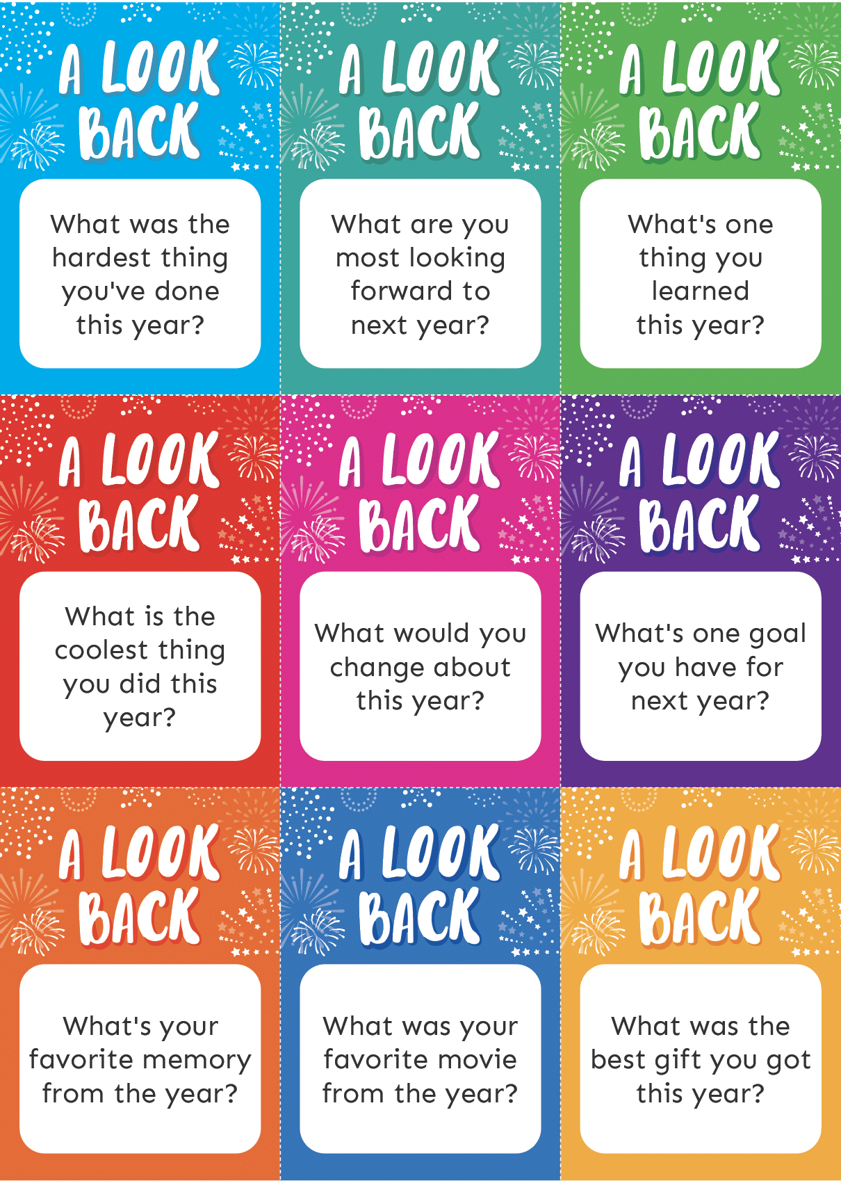 Free Printable New Year Questions - Play Party Plan intended for Free Printable New Year&amp;amp;#039;s Trivia Questions and Answers