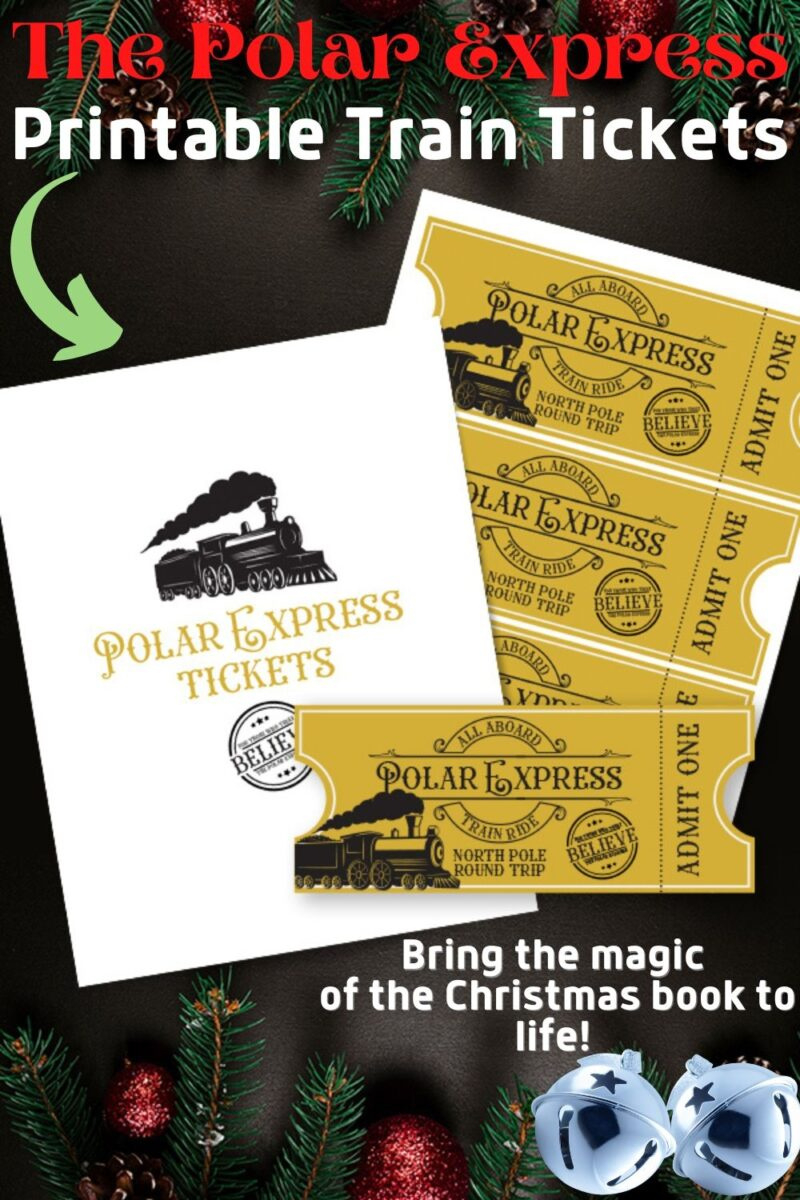 Free Printable Polar Express Train Tickets Pdf intended for Polar Express Free Printable Tickets
