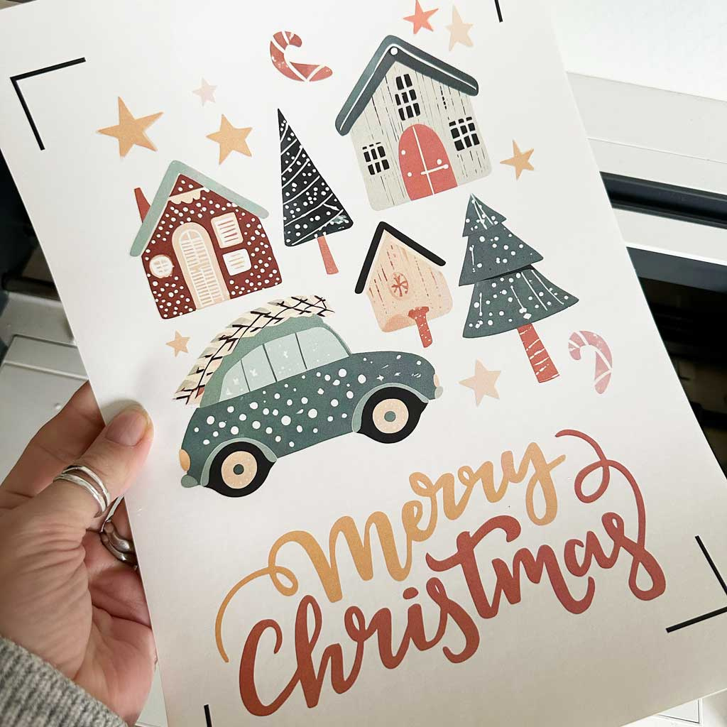 Free Printable Scandi Christmas Stickers To Download And Use in Christmas Card Stickers Printable