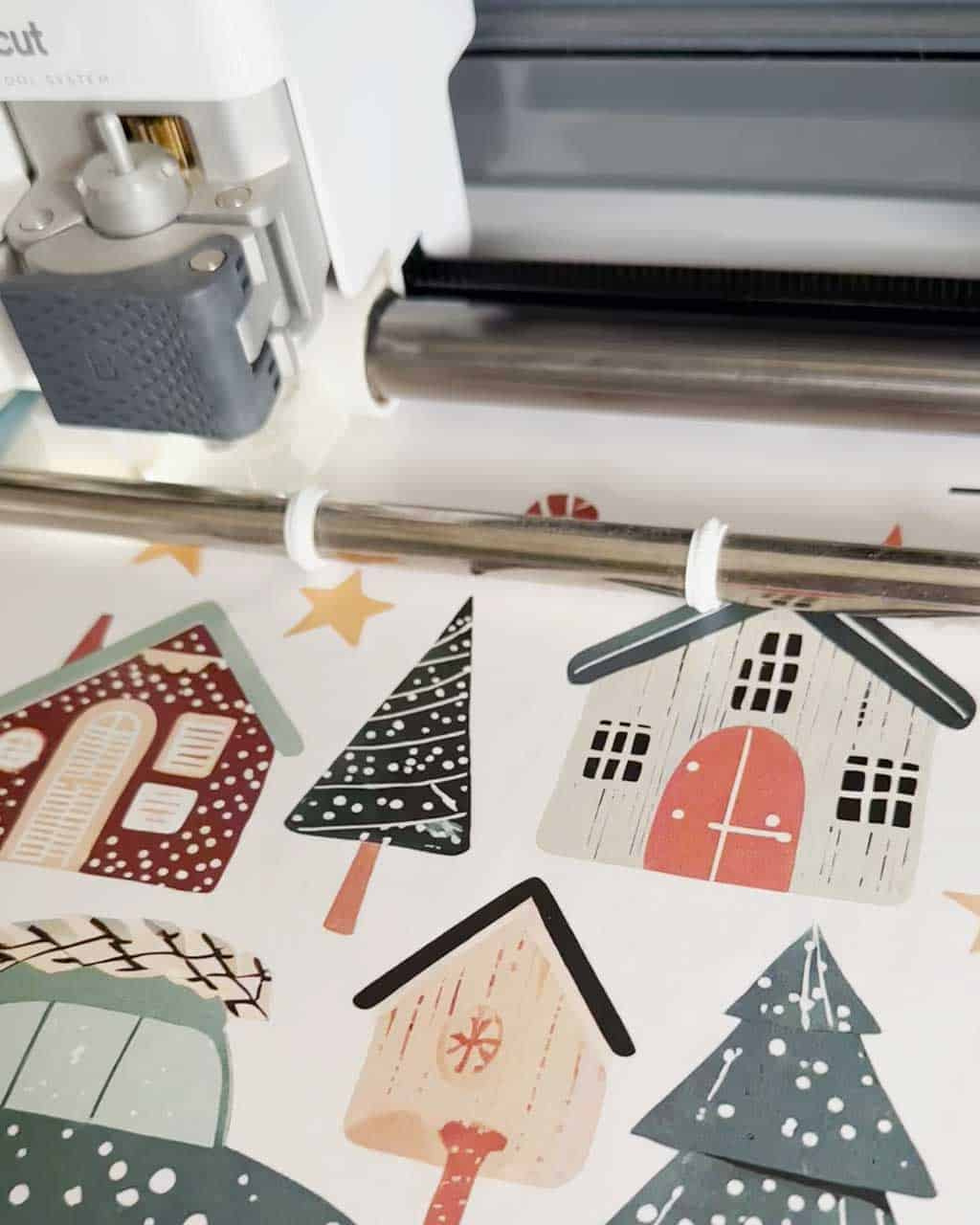 Free Printable Scandi Christmas Stickers To Download And Use inside Christmas Labels Printable Machine