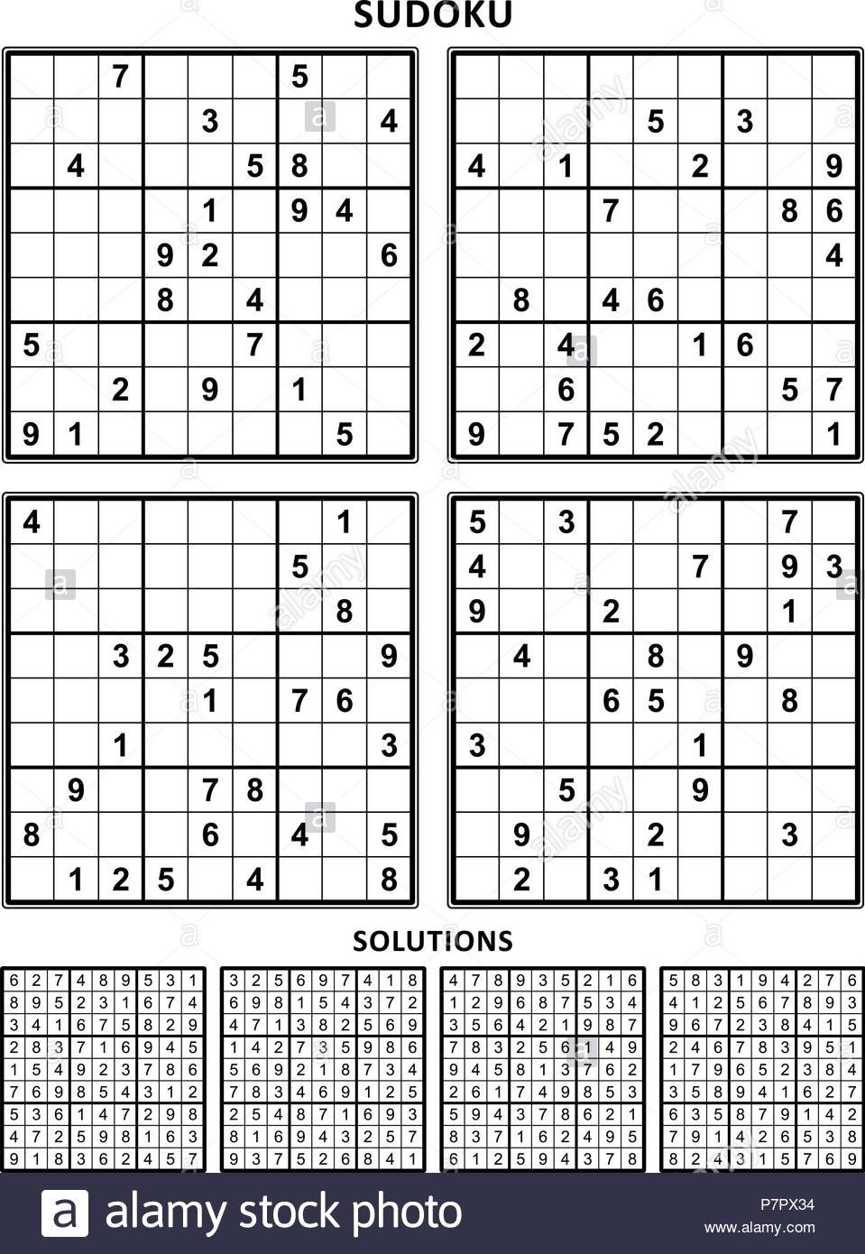 Free Printable Sudoku 4 Per Page, Download Free Printable Sudoku 4 within Free Printable Sudoku 4 Per Page