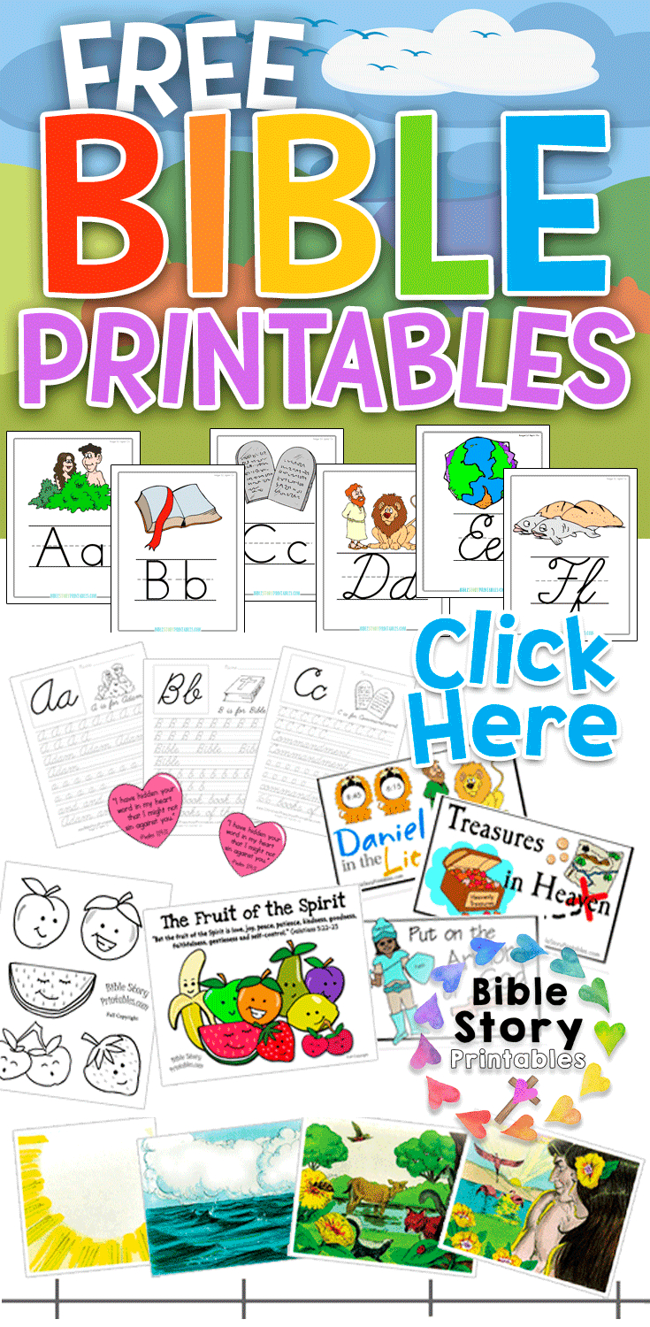 Free Printable Sunday School Resources pertaining to Free Printable Childrens Church Bulletins