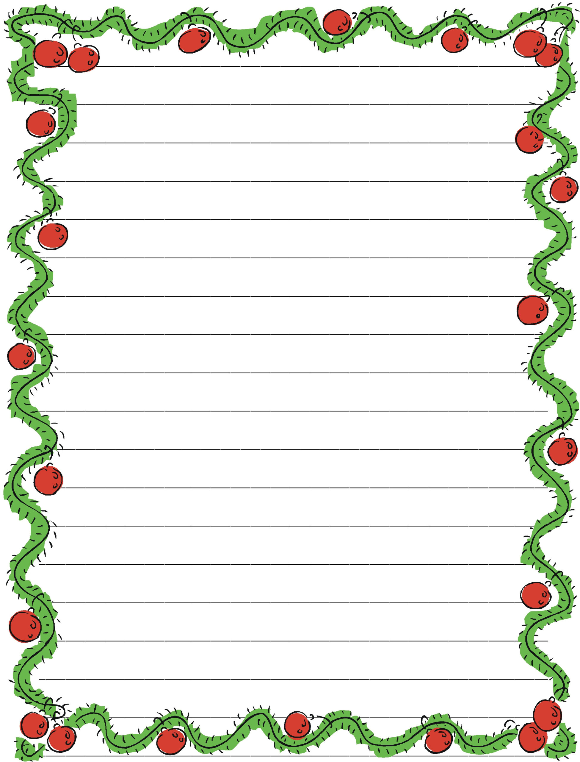 Free Printable Writing Paper Christmas, Download Free Printable pertaining to Template Free Printable Free Christmas Writing Paper