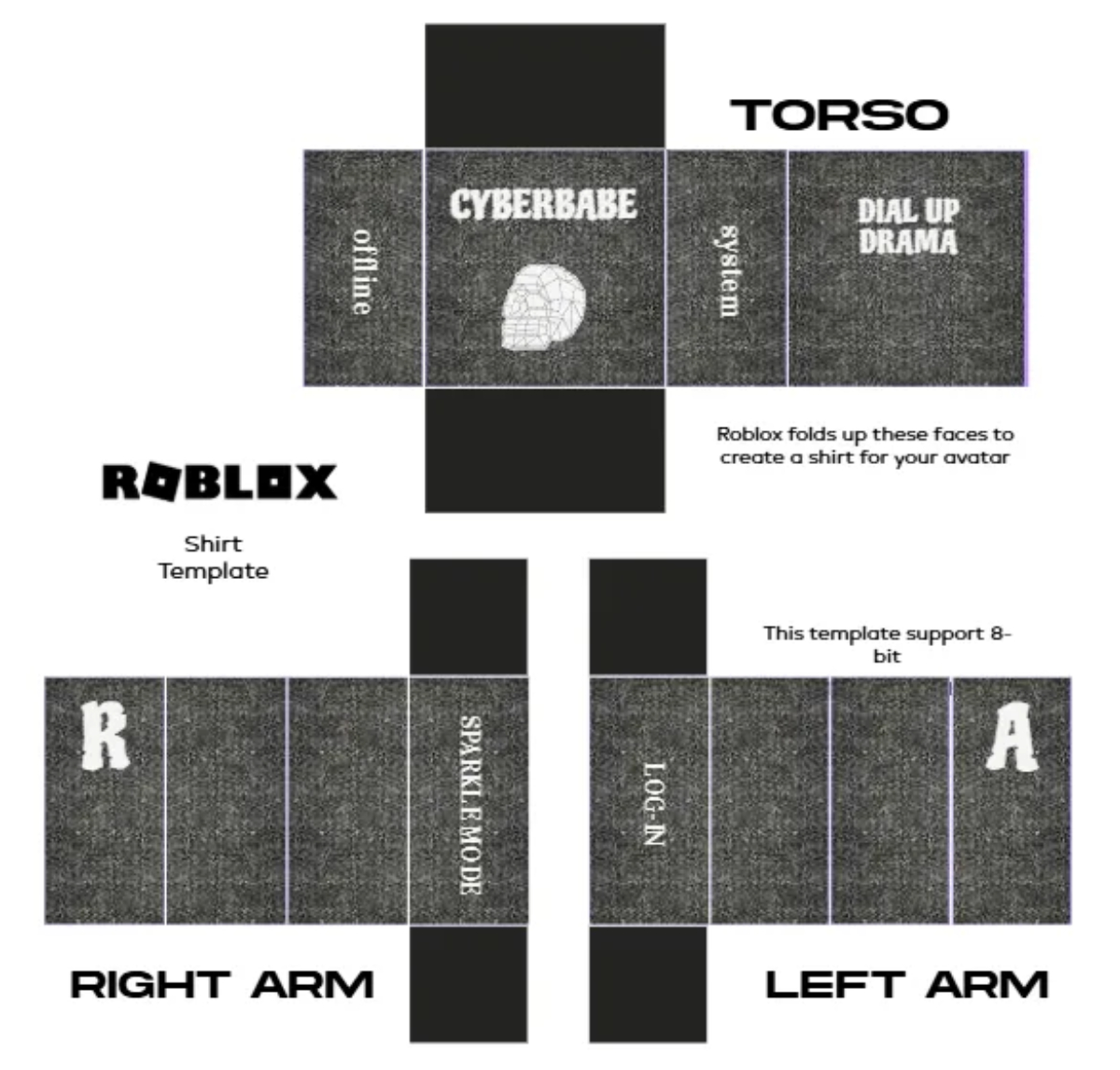 Free Roblox Shirt Templates To Edit Online with Free Roblox Shirt Templates