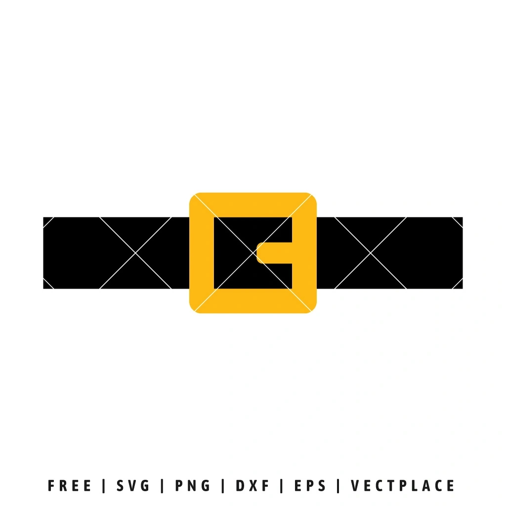Free Santa Belt Christmas Svg - Vectplace regarding Santa Belt Printable