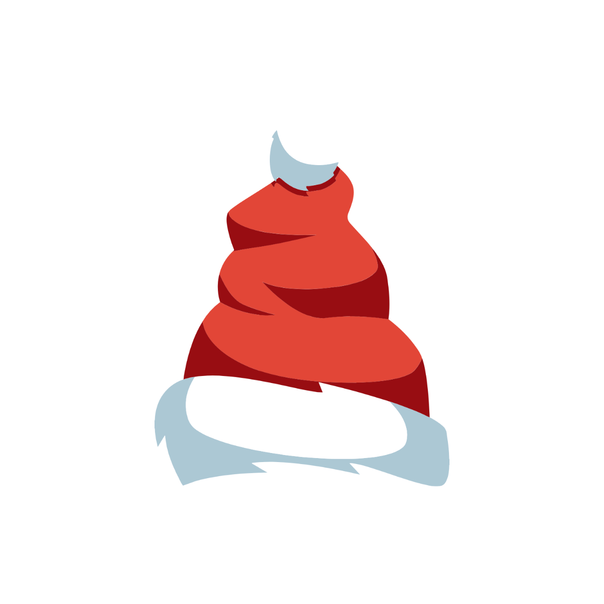 Free Santa Hat Vector Clipart (Png, Svg) To Edit Online with Printable Red Santa Hat