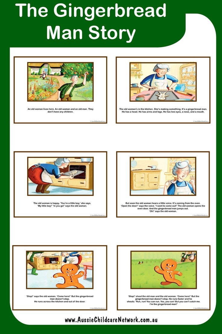 Free The Gingerbread Man Story Posters regarding Free Printable Gingerbread Man Story