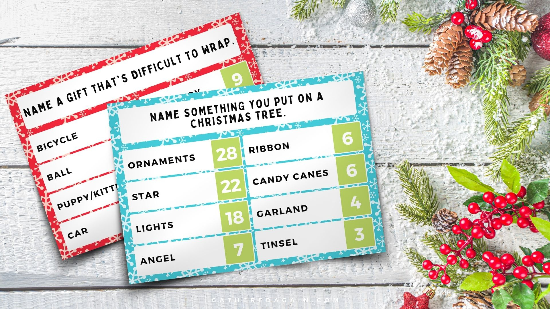 Fun Christmas Family Feud Questions To Play During The Holidays! within Family Feud Christmas Questions Printable