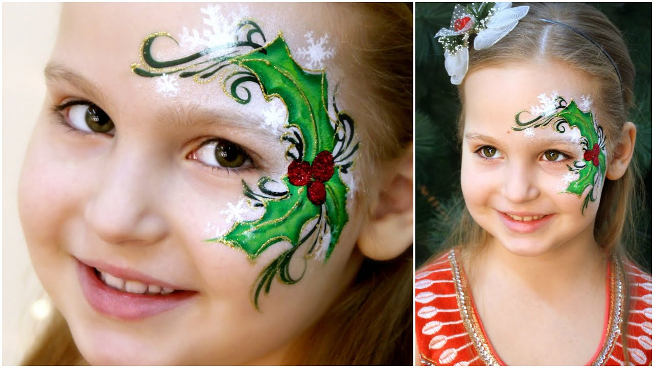Fun &amp;amp; Festive Christmas Face Painting Designs - Ifps inside Christmas Face Painting Stencils Printable