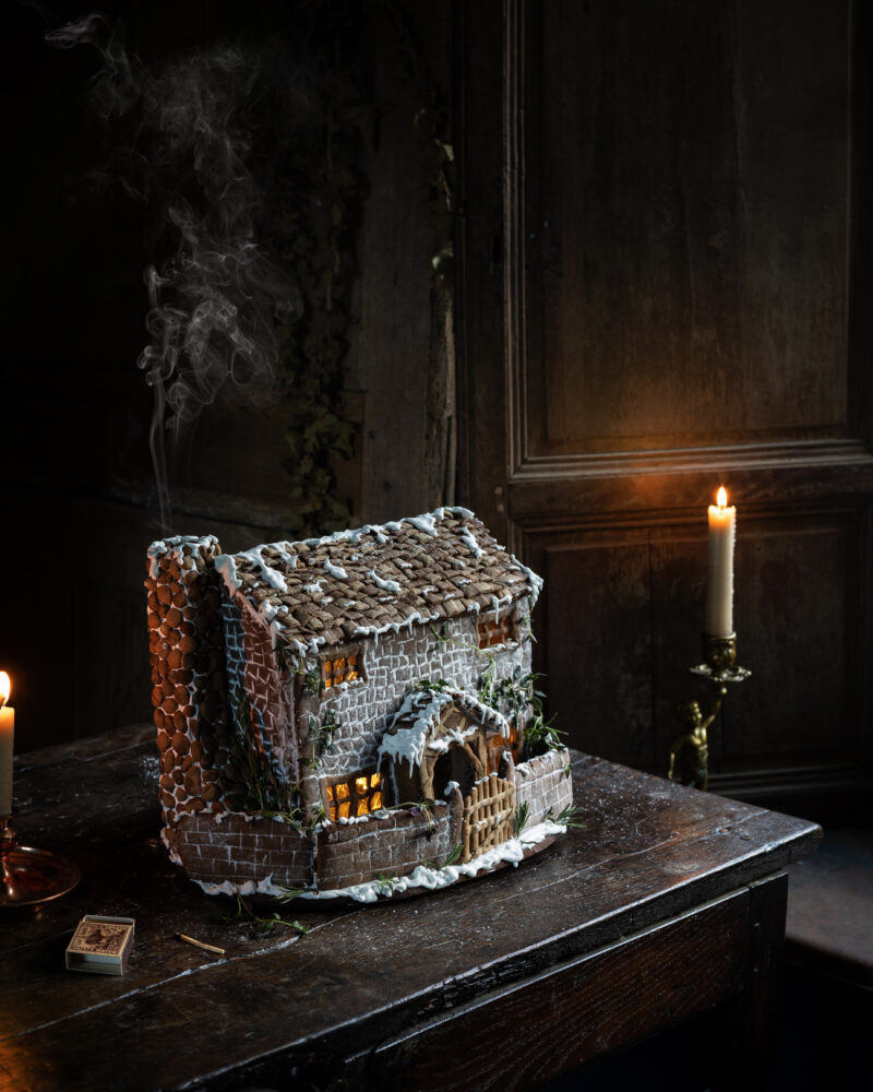 Gingerbread Cottage Template intended for Sallys Baking Addiction Gingerbread House Template