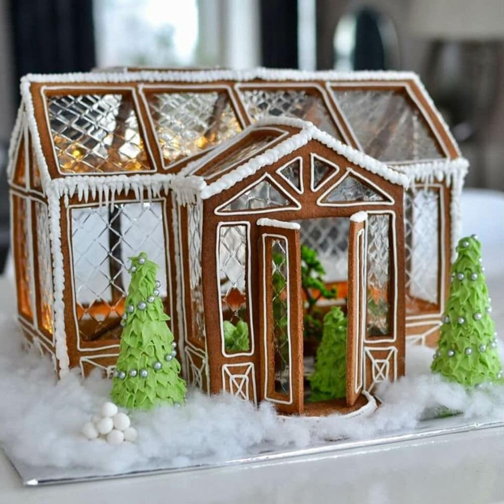 Gingerbread House Inspiration (Top 10) | Sugar Geek Show intended for Gingerbread House Window Template