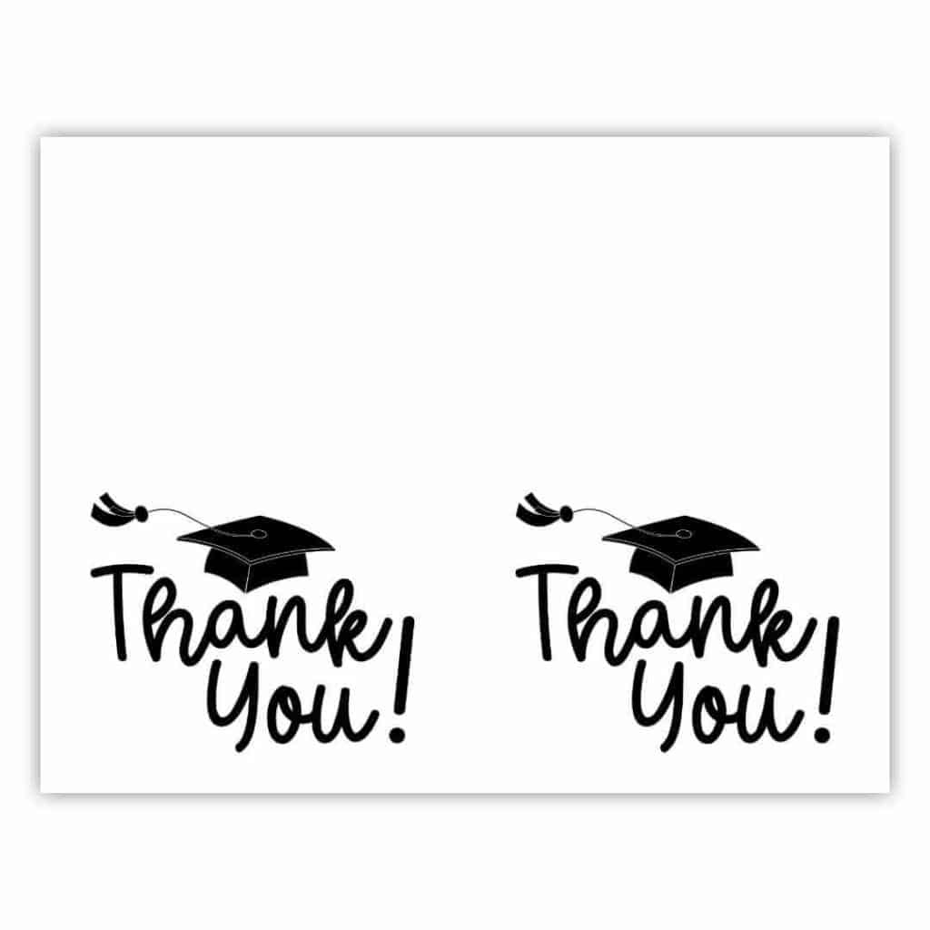 Graduation Thank You Cards - Sunshine And Rainy Days with regard to Printable Free Thank You Cards For Graduation