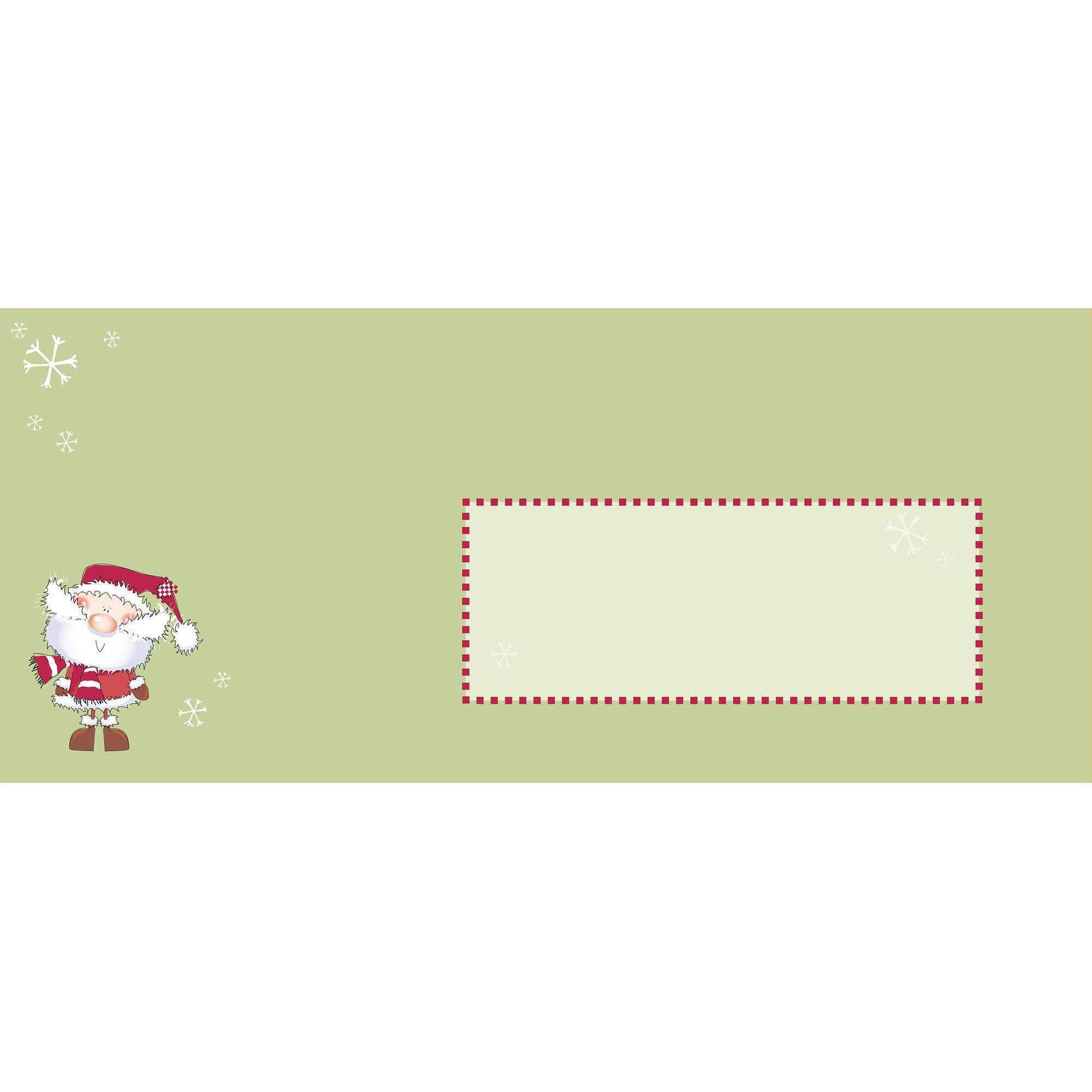 Great Papers Merry Christmas Santa Claus #10 Envelope 40Ct within Christmas 10 Envelope Template