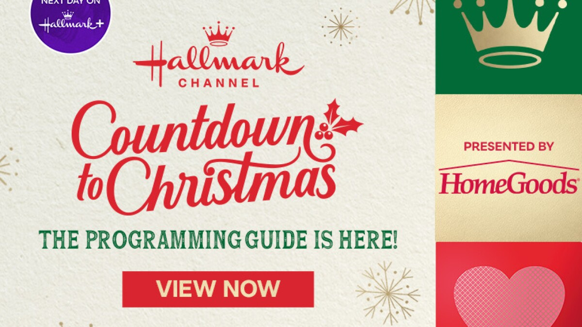 Hallmark Channel Premiere Movies & Series - Countdown To Christmas for Ion Christmas Movie Schedule 2025 Printable