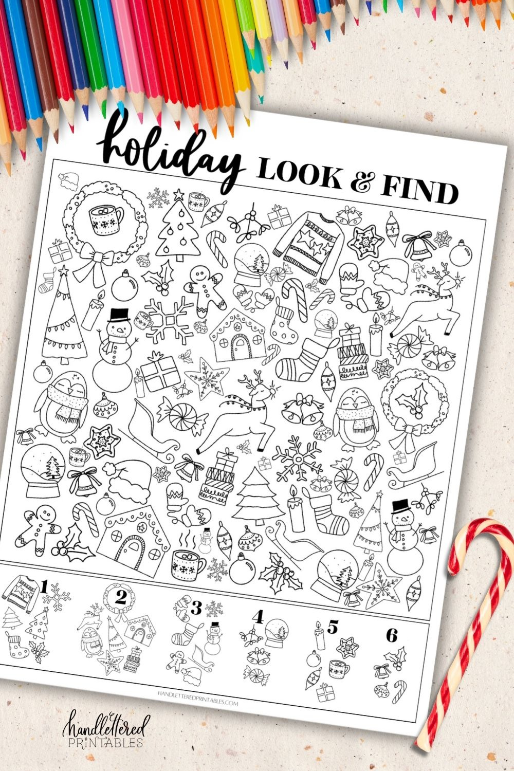 Holiday Look + Find | Find The Hidden Christmas Objects Printable with regard to Printable Christmas Seek and Find
