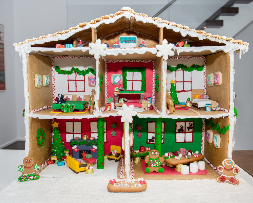 Home Alone&#039; Epic Gingerbread Dollhouse - Jennifer Kalynuik with Home Alone Gingerbread House Template
